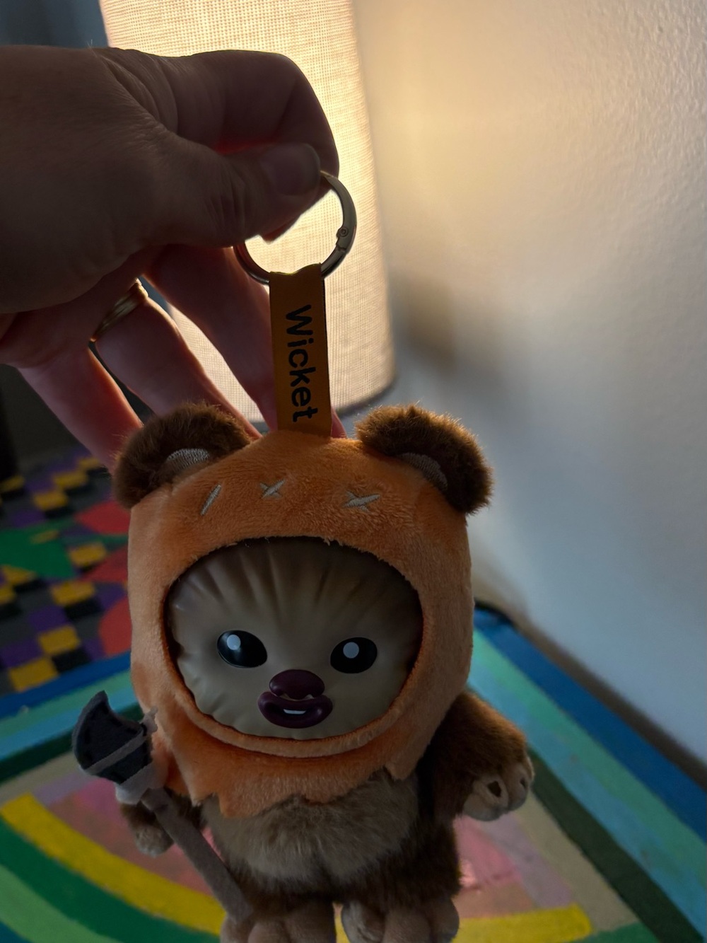 Wicket Ewok bag clip Star Wars